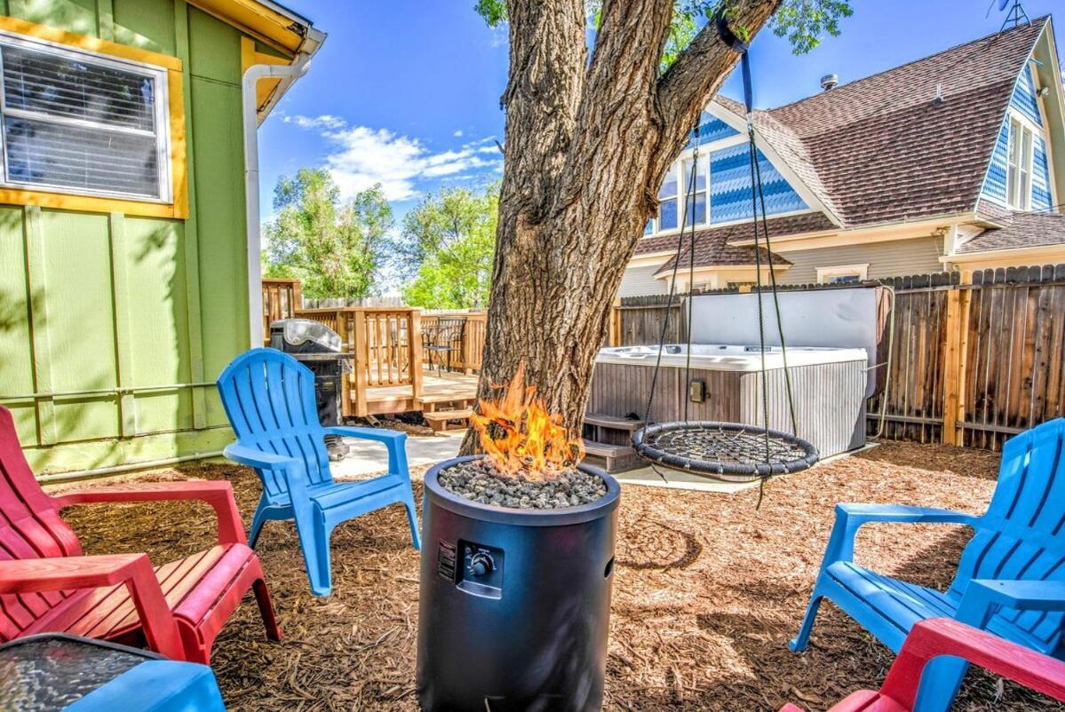 Villa The Vibrant Victorian Hot Tub & Fire Pit In Occ Colorado Springs Esterno foto